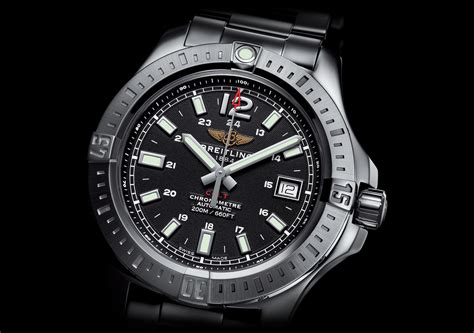 breitling chronomat colt 41|breitling colt 41 silver dial.